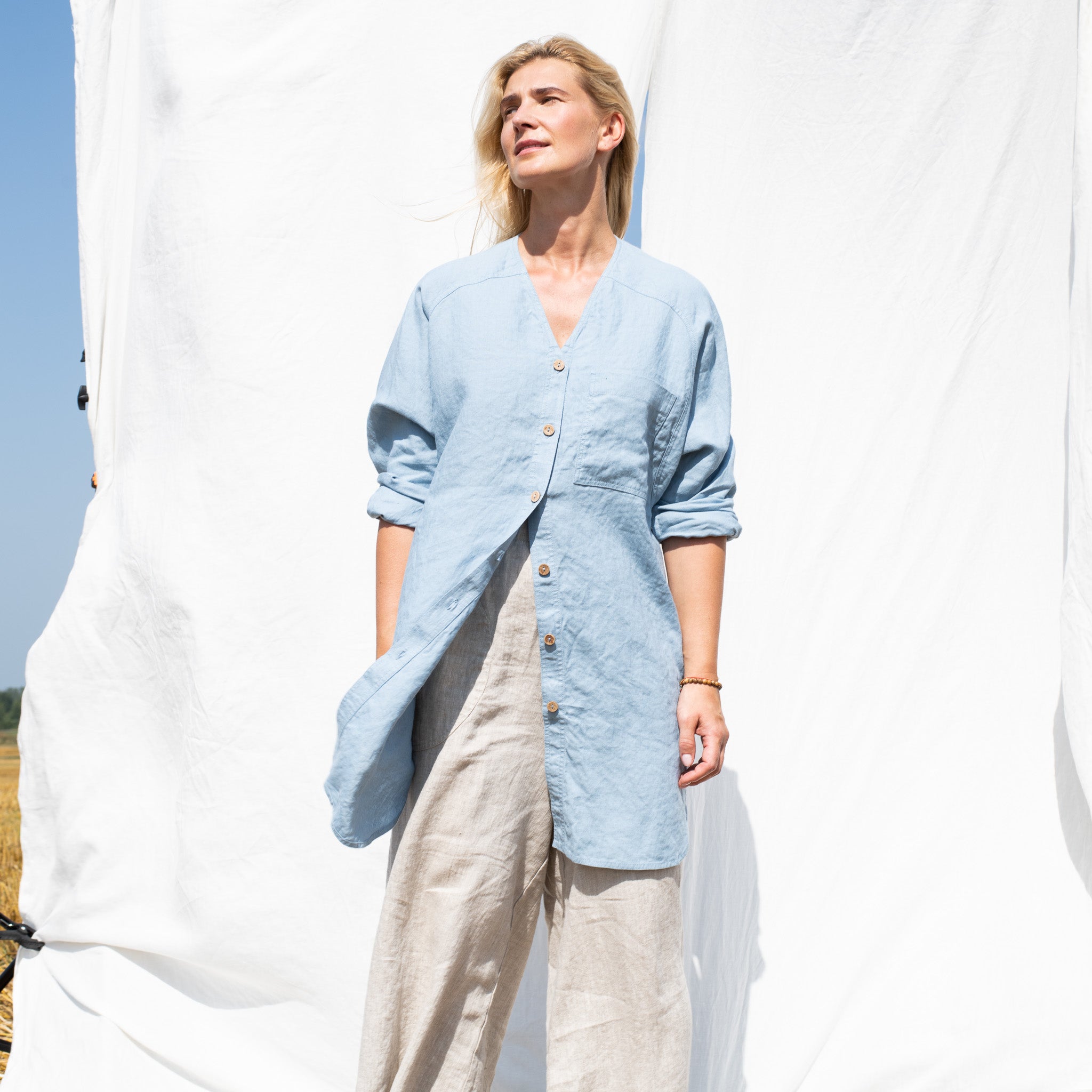 Do You Have to Iron Linen l The Elegance of Wearing Wrinkled Linen - notPERFECTLINEN EU