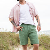 Men’s linen shorts DARWIN