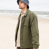 Men’s linen jacket HALDEN in HEAVY linen