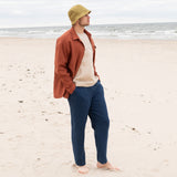 Men’s long sleeve linen shirt MONTREAL in HEAVY linen