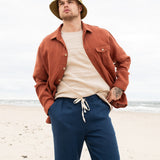 Men’s casual linen pants ONTARIO in HEAVY linen