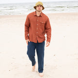 Men’s casual linen pants ONTARIO in HEAVY linen