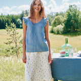 MATERA linen skirt