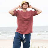 Men’s cargo linen shorts MACKAY - notPERFECTLINEN