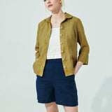 MAIN casual linen shorts