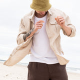 Men’s long sleeve linen shirt MONTREAL - notPERFECTLINEN