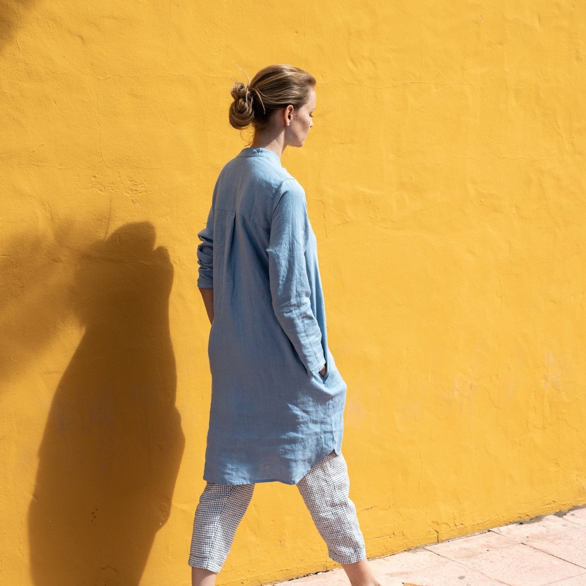 FRENCH BOYFRIEND linen Shirt-Dress - notPERFECTLINEN