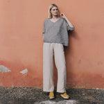 HIDA classic linen pants - notPERFECTLINEN