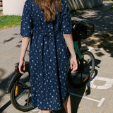 RONDA button down linen dress