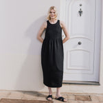 NAPA long linen dress - notPERFECTLINEN