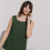 VIENNA linen tank top - notPERFECTLINEN