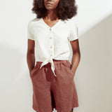 MAIN casual linen shorts