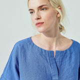 AURORA oversized linen top