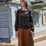 MATERA linen skirt