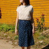 MATERA linen skirt