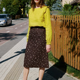 MATERA linen skirt