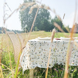 Linen tablecloth