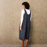 AUSTIN linen jumper dress