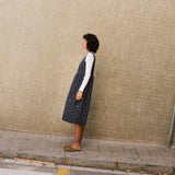 AUSTIN linen jumper dress