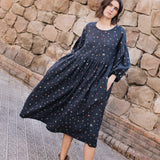 MONTMARTE oversized linen dress