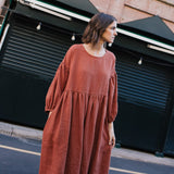 MONTMARTE oversized linen dress