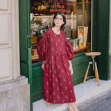 MONTMARTE oversized linen dress