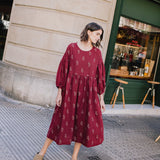 MONTMARTE oversized linen dress