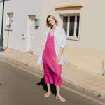 LANGLEY-2 maxi slip linen dress - notPERFECTLINEN