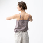 SORRENTO linen slip top - notPERFECTLINEN