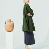 SINTRA linen cardigan in MAXI length