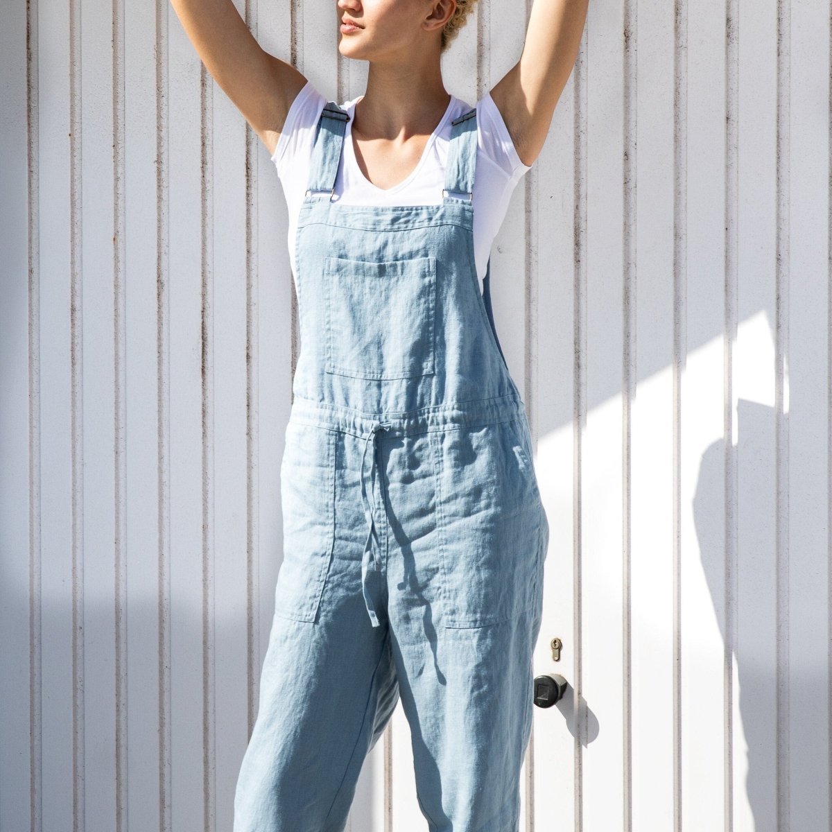 EVEREST linen jumpsuit - notPERFECTLINEN