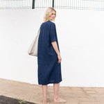 SEUL maxi linen tunic - notPERFECTLINEN