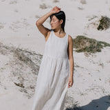 NAPA long linen dress - notPERFECTLINEN EU