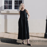 NAPA long linen dress - notPERFECTLINEN EU