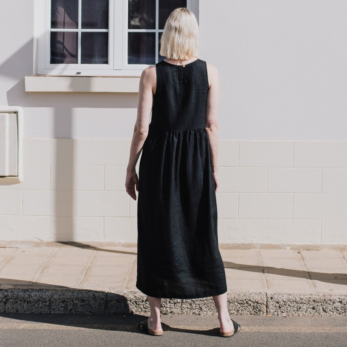 NAPA long linen dress - notPERFECTLINEN EU