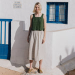 SION gathered linen skirt - notPERFECTLINEN