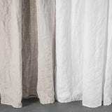 Linen CURTAIN in White / 1 PANEL - notPERFECTLINEN EU