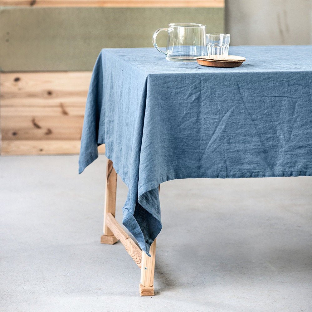 Linen tablecloth (220x138 cm | 86.6x54.3 in) - notPERFECTLINEN EU