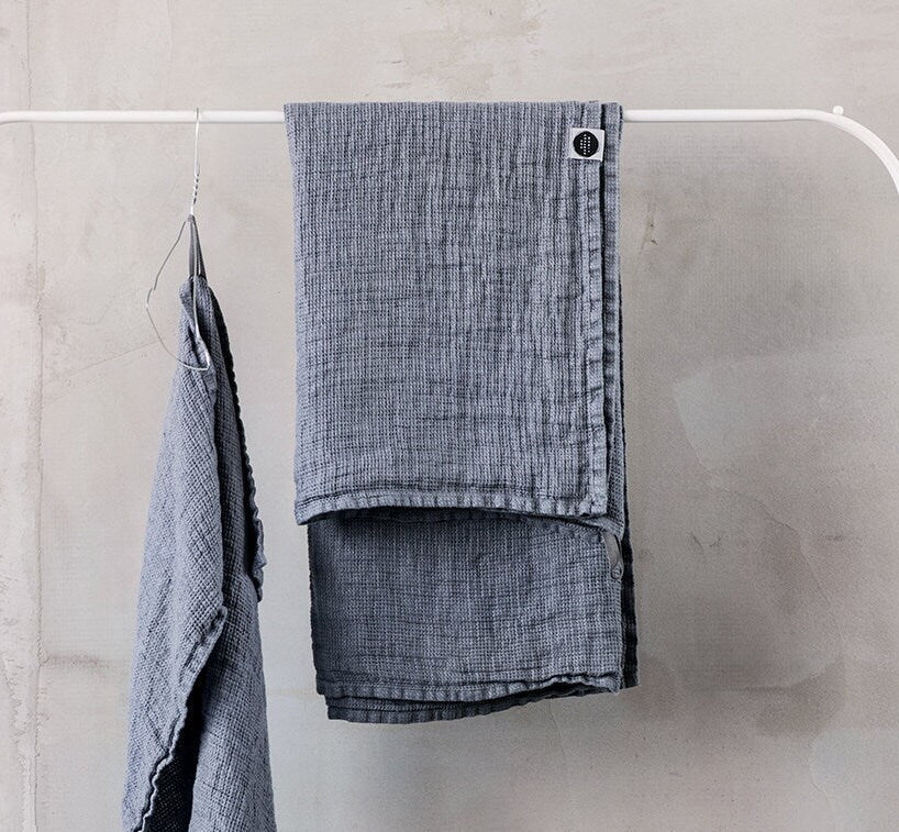 Set of HAND and BATH waffle linen towel (READY TO SHIP) - notPERFECTLINEN EU